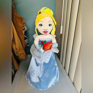 Disney Cinderella Plush Holiday Greeter 19 Inches
